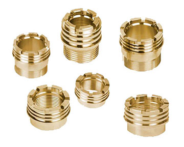 Brass inserts